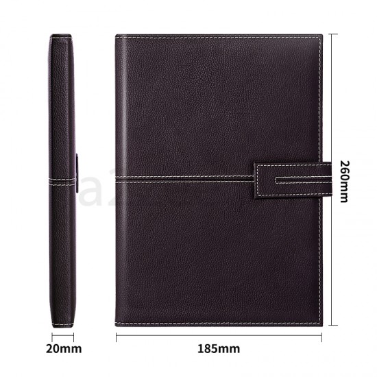 Deli Stationery - Leather Cover Notebook 