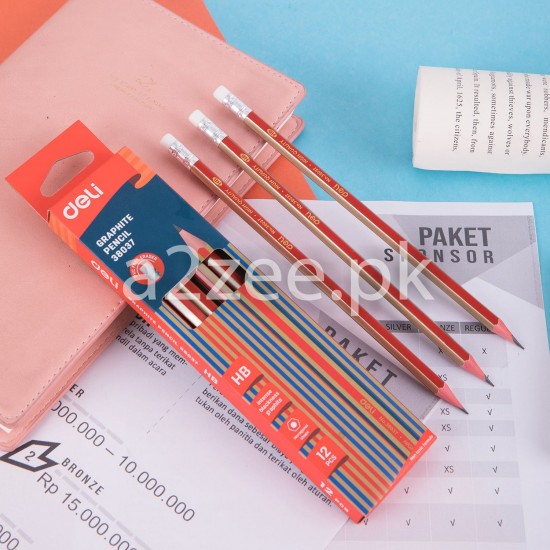 Deli Stationery - Graphite Pencil (12 Per Box)